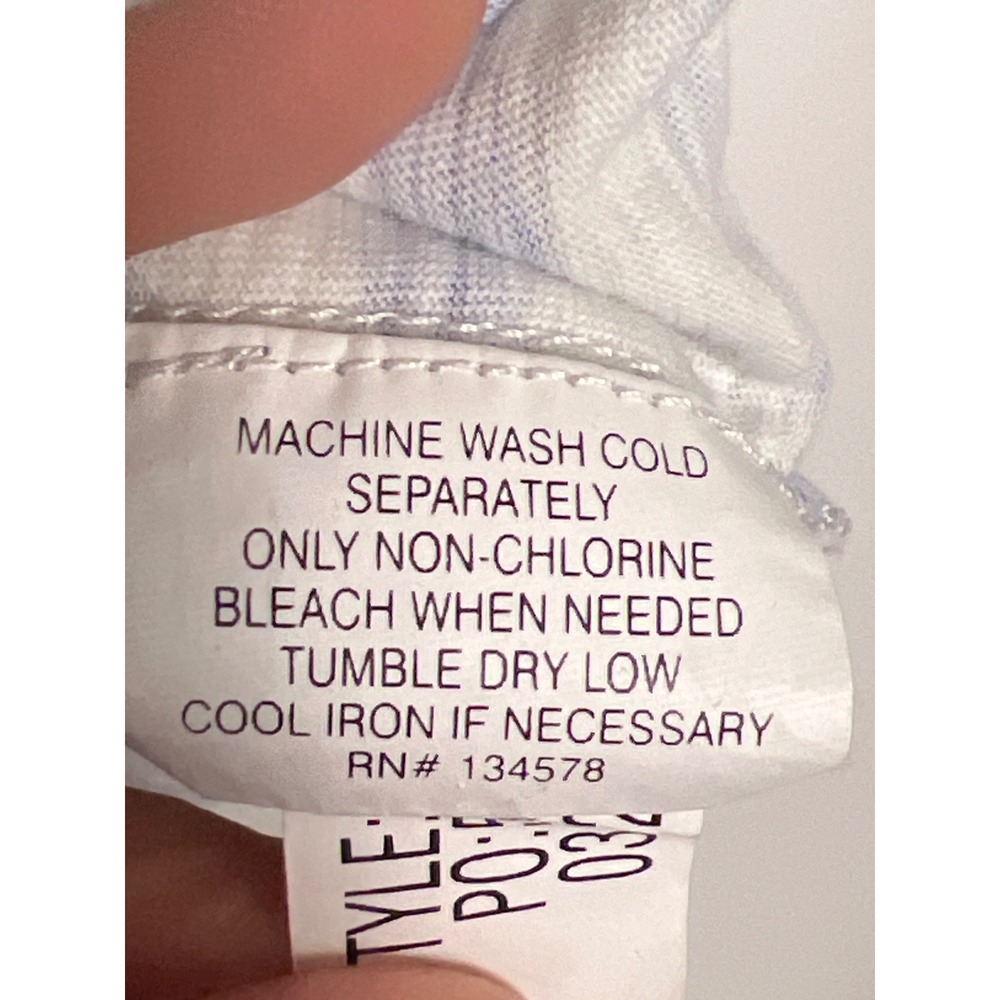 Vineyard Vines Women XXS Striped 3/4 Sleeve Top Nautical Coastal Beachy Layer - Picture 6 of 9